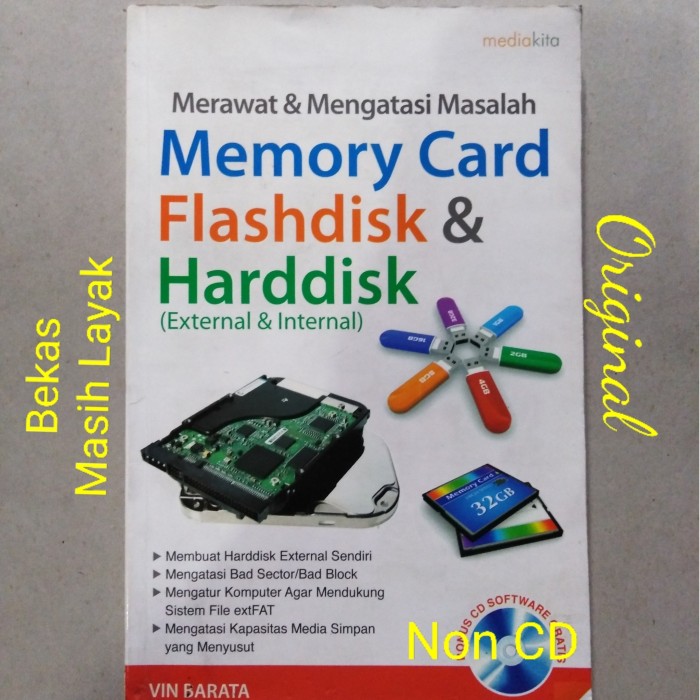 Merawat & Mengatasi Masalah Memory Card Flashdisk & Harddisk