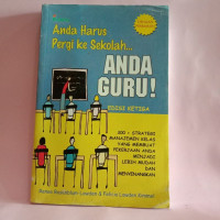Anda Harus Pergi Ke Sekolah....Anda Guru