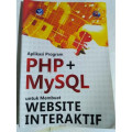 Aplikasi Program PHP dan MySQL untuk membuat website Interaktif