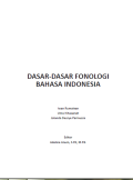 Dasar-Dasar Fonologi Bahasa Indonesia