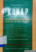 Kitap Undang-Undang Hukum Acara Pidana (KUHP)