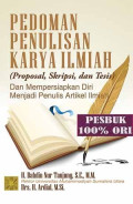 Pedoman Penulisan Karya Ilmiah (Proposal,skripsi dan Tesis)