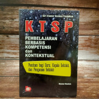 Pembelajaran Berbasis kompetensi dan Kontekstual (KTSP)