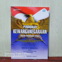 Pendidikan Kewarganegaraan untuk Perguruan Tinggi Materi 2016
