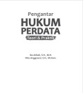 Pengantar Hukum Perdata Teori dan Praktek