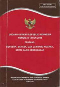 Undang-Undang Republik Indonesia Nomor 24 Tahun